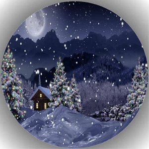 Tortenaufleger Geburtstag Tortenbild Fondant - Oblate  Weihnachten  P2 - Bild 1 von 1