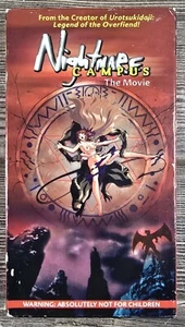 Nightmare Campus: The Movie Anime 18+ Rare Oop Rated: R English Dubbed - Picture 1 of 10