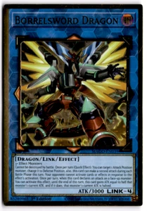 Yugioh Borrelsword Dragon (art alternatif) - or maximum (MAGO) 1ère édition NM - Photo 1/1