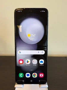 Samsung Galaxy Z Flip5 -256 GB- Graphite Unlocked EXCELLENT CONDITION W/BLEMISH - Zdjęcie 1 z 6
