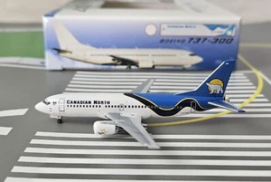 AEROCLASSICS CANADIAN NORTH BOEING 737-36Q C-GCNK POLAR BEAR LIVERY 1:400 - Picture 1 of 4