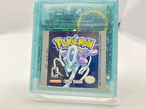 Pokemon Crystal Gameboy Color | AUTHENTIC | NEW BATTERY - Picture 1 of 5