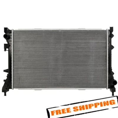 CSF 3530 1 fila tanque plástico núcleo aluminio radiador para Fiat 500 2009-2019 Foto 1 de 4