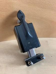 GRETSCH 2000s Vtg Snare Drum STRAINER THROW OFF Part Black Flip Down 1.5" Holes - Picture 1 of 7