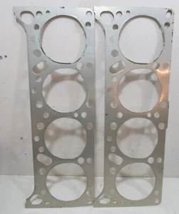 2 1959-1960 Engine Cylinder Head Gaskets (1165 1144) & More fits Pontiac 389 - Picture 1 of 6