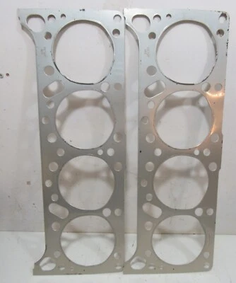 2 1959-1960 Engine Cylinder Head Gaskets (1165  1144) & More  fits Pontiac 389 - Image 1 of 4