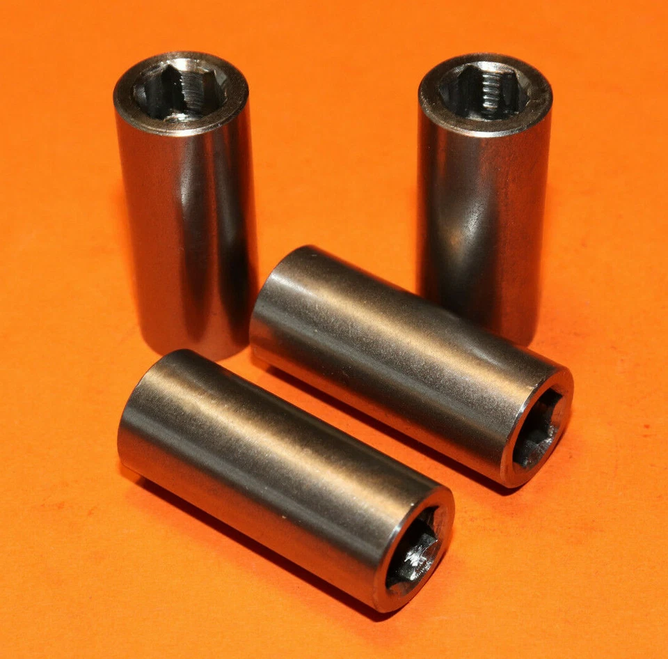 TUERCA MANGA DE ZÓCALO TRIUMPH T140 TR7 4 X CULATA 3/8" 1973-83 21-2204 REINO UNIDO  Foto 1 de 1