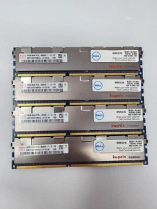 Servidor Hynix 16 GB HMT42GR7BMR4A-G7 4Rx4 PC3L-8500R DDR3 RAM RDIMM certificado por Dell - Imagen 1 de 3