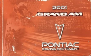 Pontiac Grand AM 2001 manual manual del propietario, manual del propietario original. #PTC-04 - Imagen 1 de 4