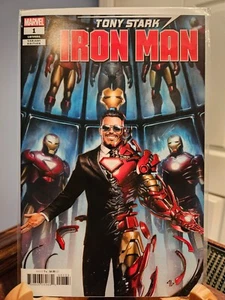 Tony Stark Iron Man #1 Adi Granov 1:25 Incentive Variant VF Marvel Comics 2018 - Picture 1 of 2