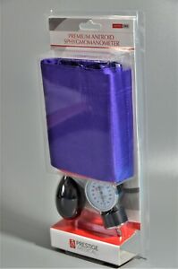 Prestige Medical Premium Aneroid Sphygmomanometer Adult Size Purple
