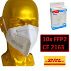 10x FFP2 Maske Mundschutz Atemschutz Nase 5-lagig Gesichtsschutz CE zertifiziert