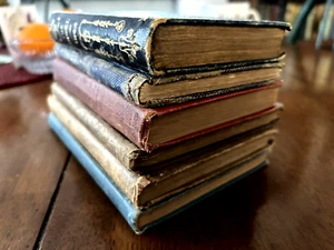 6 lot vintage collectable books 19th and 20th century - Picture 1 of 16