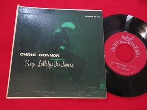 CHRIS CONNOR SINGS LULLABYS FOR LOVERS 7" EX PLAY 45+PS BETHLEHEM BEP 1028 - Picture 1 of 4