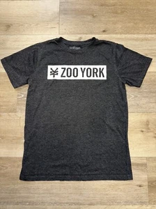 Zoo York T-Shirt grau Gr. Large 14/16 Jugend Junior grau gebraucht sehr schön - Bild 1 von 4