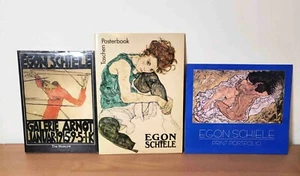 EGON SCHIELE - Galerie Arnot Hardcover Book, Posterbook & Print Portfolio (1990) - Picture 1 of 7