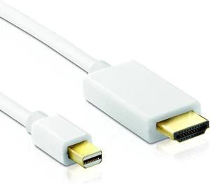 2m Mini-Displayport auf HDMI-Kabel mini DP Stecker Digital Audio Video Full HD - Bild 1 von 5
