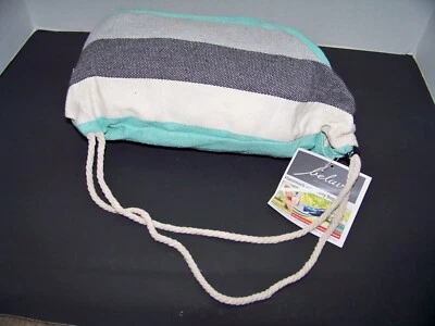 new  Belavi Hammock with Carry Bag striped  multicolor - Image 1 of 4