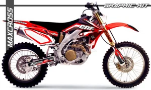Maxcross Design Graphic kit Full Decal FOR HONDA 2004-2019 CRF250X CRF450X - Picture 1 of 19