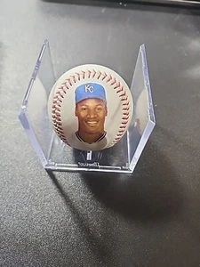 Kansas City Royals 1989 ASG MVP Bo Jackson Fotoball Souvenir baseball Ball - Picture 1 of 4