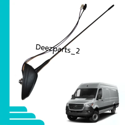 Roof Mounted Radio Antenna Aerial Mast For Mercedes Benz Sprinter 2500 2010-2018 - Image 1 of 3
