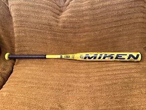 Miken Maniac Slowpitch DIC20M Yellow Camo 34" 28oz 100% Alloy USA Softballschläger - Bild 1 von 7