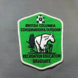 British Columbia Conservation & Outdoor Recreation Education Graduate Patch - Picture 1 of 3