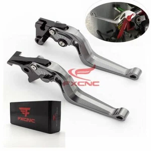 CNC Shaped 3D Brake Clutch Levers For KTM RC125 200 390 Duke 2014-2018 2015 2016 - Picture 1 of 16