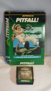 Activision PITFALL! Video Game Cartridge for Intellivsion System w Box & Manual - Picture 1 of 18