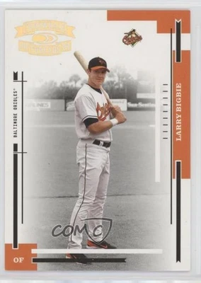 2004 Donruss Throwback Threads Gold Proof /100 Larry Bigbie #24 - Image 1 of 2