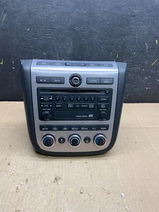 2006 - 2007 Nissan Murano AM FM Radio CD Climate Control Panel Oem u4668 DG - Picture 1 of 9