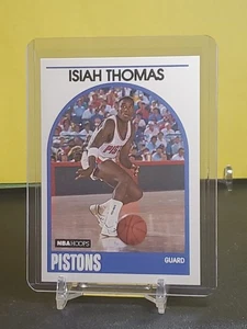 1989-90 NBA Hoops - Isiah Thomas #250 Detroit Pistons - Picture 1 of 2