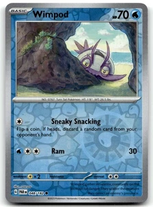Wimpod - 048/182 SV04: Paradox Rift Common Reverse Holo Pokemon TCG NM - Picture 1 of 2