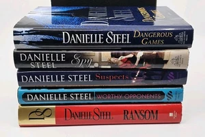 Danielle Steel Hardcover Romance Novel Collection Lot of 5 Books + Jackets Lot 2 - Imagen 1 de 6