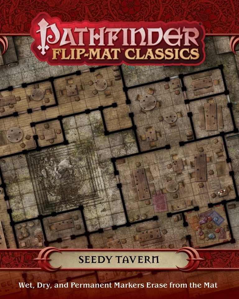 Pathfinder (RPG) Flip-Mat Classics: Seedy Tavern - Immagine 1 di 1