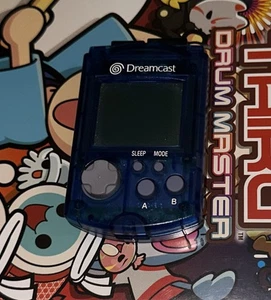 SEGA Dreamcast Visual Memory VMU HKT-7000 (usato e testato) Aqua Blue Japan - Foto 1 di 3