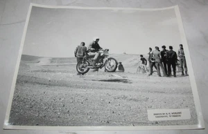 Vintage Motocross Motorcycle Race Photo 8" x 10" E C Murphy Cheyenne, Wyoming WY - Picture 1 of 3