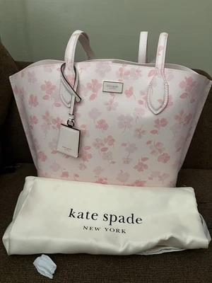 Nuevo con etiquetas Bolso Bandolera Kate Spade Suite Spring Pansies Floral Rubor Nube Foto 1 de 4