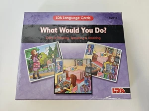 LDA Language Cards What Would You Do - Vocabulary, Speaking & Listening ALN/SEN - Picture 1 of 2