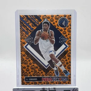 2024-25 Hoops Haunted Hoops #290 Anthony Edwards Orange Pumpkin Tribute - Bild 1 von 2