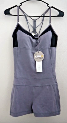 Mameluco de una pieza blanco x Lole LWC0102-G512 para mujer talla S gris carbono brezo $140 Foto 1 de 4