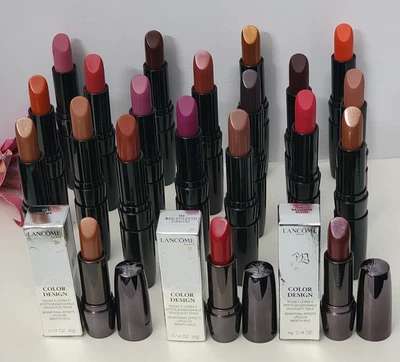 LANCOME COLOR DESIGN SENSATIONAL EFFECTS LIPCOLOR SMOOTH HOLD 0.14 oz PICK SHADE - Image 1 of 4