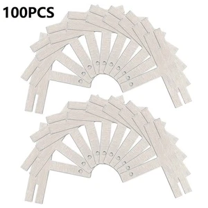 Nickel Strip Nickel Sheet 100Pcs 26*20mm Low Resistivity Nickel-plated Steel - Picture 1 of 9