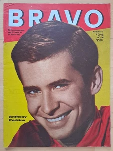 BRAVO Nr.3 von 1962 Helmut Griem, Anthony Perkins, Sophia Loren, Freddy Quinn... - Bild 1 von 4