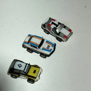 Rare Lot of 3 Vintage Micro Machines Rally Cars Renault 5 Mercedes SL Audi - Picture 1 of 6