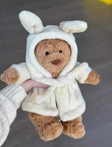Neu Bademantel Bartholomäus Bär Neu mit Etikett - Geburtstagsgeschenk süßes Spielzeug - Bild 1 von 24