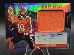 Parche automático Panini Phoenix Mythical Chase 2025 marrón #MMA-CBM/49 plateado Prizm - Imagen 1 de 2