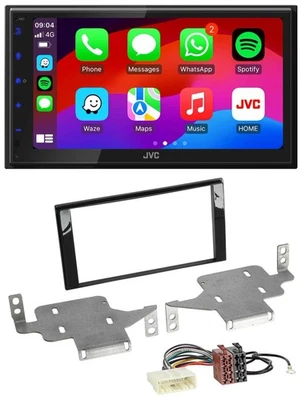 JVC Bluetooth 2DIN MP3 DAB USB Autoradio für Nissan Juke (ab 2014) - Bild 1 von 4