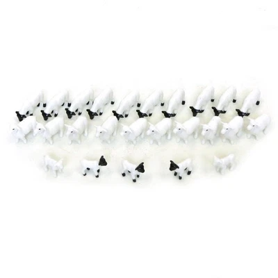 1/64 25 Pezzi Assortiti Di Pecore Con Agnelli ZFN12743 - Immagine 1 di 3