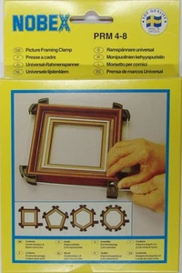 ⭐ SET MORSETTI PER CORNICE NOBEX fino a 8 lati ~ Cornice fino a 32" x 18" ~EXC - Foto 1 di 10